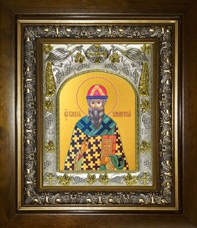 Икона Павел, епископ Коломенский и Каширский, в киоте 20х24 см 26093