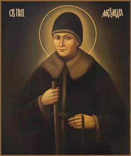 Икона Александра Дивеевская, преподобная 26108