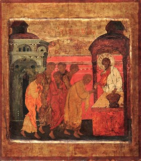 Икона Евхаристия в Сионской горнице 26129