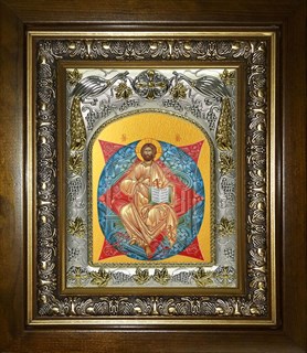 Икона Спас в Силах, в киоте 20х24 см 26183