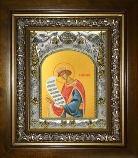 Икона Соломон праотец, в киоте 20х24 см 26372