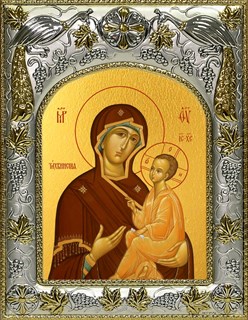Икона Тихвинская Божией Матери, 14х18 см 26478