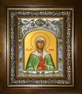 Икона Ариадна Промисская мученица, в киоте 20х24 см 26523