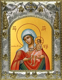 Икона Воспитание, икона Божией Матери, 14х18 см 26727