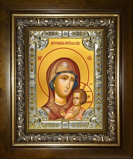 Икона Петровская икона Божией Матери, 18х24 см 26765