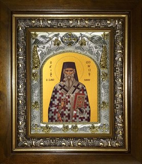 Икона Дионисий Ареопагит, священномученик, в киоте 20х24 см 26908