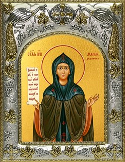 Икона Мария Хиданская, блаженная, 14х18 см 26919