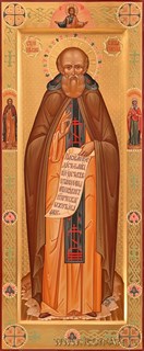 Икона Савва Сторожевский, преподобный Звенигородский, игумен 26928