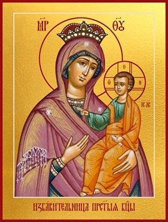 Избавительница, икона Божией Матери 27041