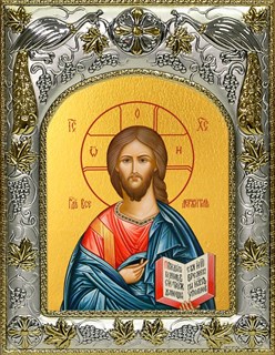 Икона Господь Вседержитель, 14х18 см 27075
