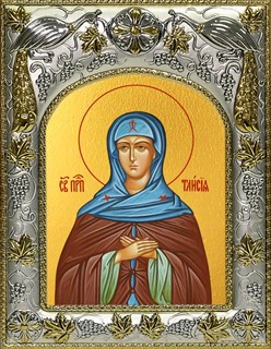 Икона Таисия Египетская преподобная, 14х18 см 27107