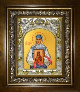 Икона Мария Дивеевская (Федина) блаженная, в киоте 20х24 см 27165