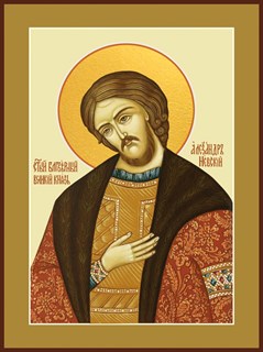 Икона Александр Невский, благоверный князь 27352