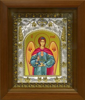 Икона Иеремиил Архангел, в киоте 20х24 см 27385