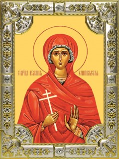 Икона Иулиания Илиопольская, 18х24 см со стразами 27387