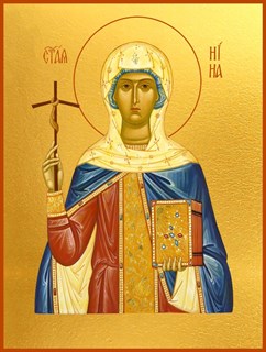 Икона Нина, просветительница Грузии, равноапостольная 27510