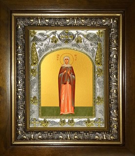 Икона Ирина Константинопольская, Святая мученица, в киоте 20х24 см 27561