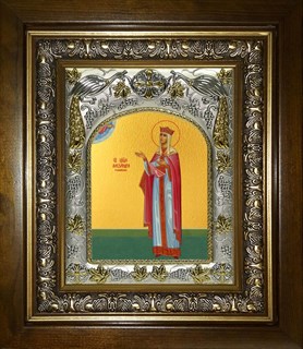 Икона Александра Романова, в киоте 20х24 см 27580