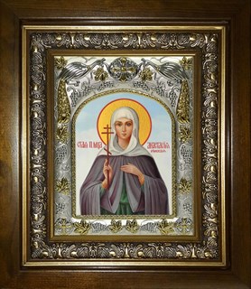 Икона Анастасия Римская мученица, в киоте 20х24 см 27583