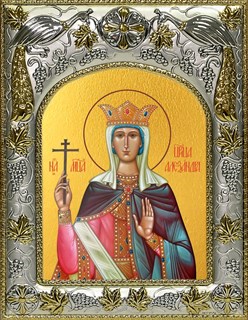 Икона Александра Римская мученица, 14х18 см 27613