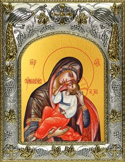 Икона Умиление, икона Божией Матери, 14х18 см 27640