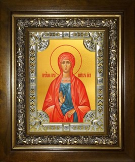 Икона Ева праматерь, в киоте 24х30 см 27737