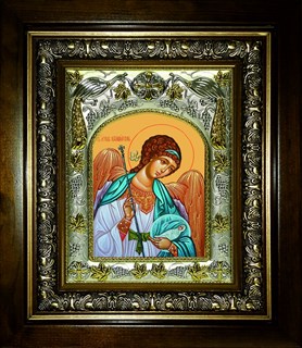 Икона Ангел Хранитель, в киоте 20х24 см 27759