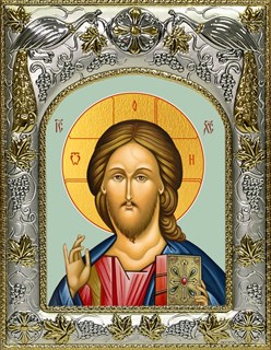 Икона Господь Вседержитель, 14х18 см 27773