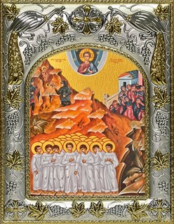 Икона Вифлеемские младенцы мученики, 14х18 см 27859