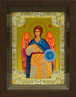 Икона Гавриил Архангел, в киоте 24х30 см 27922