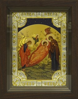 Икона Недремлющее Око, в киоте 24х30 см 27937