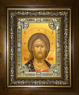 Икона Господь Вседержитель, в киоте 24х30 см 28063