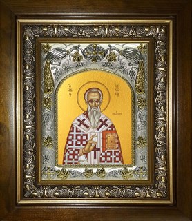 Икона Иаков, брат Господень апостол, в киоте 20х24 см 28085