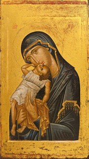 Икона Взыграние Младенца, икона Божией Матери 28099