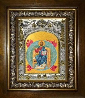Икона Спас в Силах, в киоте 20х24 см 28123