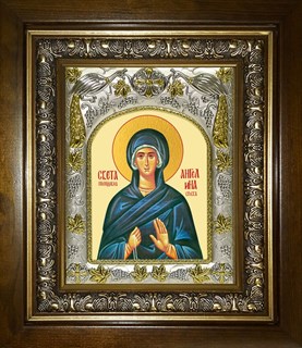 Икона Ангелина Сербская Блаженная, в киоте 20х24 см 28125