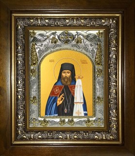Икона Священномученик Платон (Кульбуш), Ревельский, епископ, в киоте 20х24 см 28162