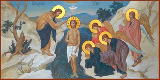 Икона Богоявление, Крещение Господне 28174