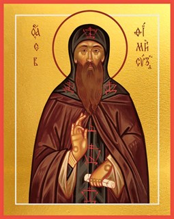 Икона Евфимий Суздальский чудотворец, преподобный архимандрит 28194