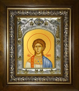 Икона Прохор архидиакон апостол, в киоте 20х24 см 28205
