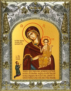Икона Нечаянная Радость, икона Божией Матери, 14х18 см 28207