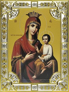 Икона Скоропослушница, икона Божией Матери, 18х24 см 28215