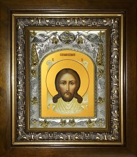 Икона Спас Нерукотворный, в киоте 20х24 см 28275