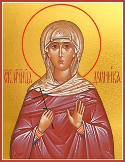 Икона Домника (Домнина) Аназаровская (Киликийская), мученица 28305