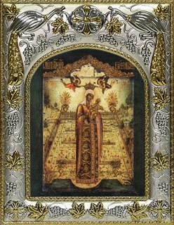 Икона Вертоград заключенный икона Божией Матери, 14х18 см 28317