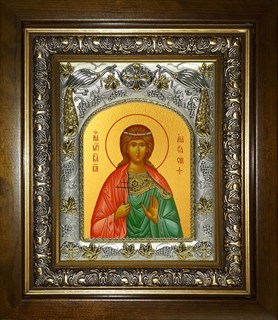 Икона Анастасия Романова страстотерпица, в киоте 20х24 см 28436