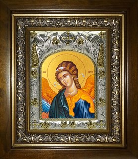 Икона Гавриил Архангел, в киоте 20х24 см 28442