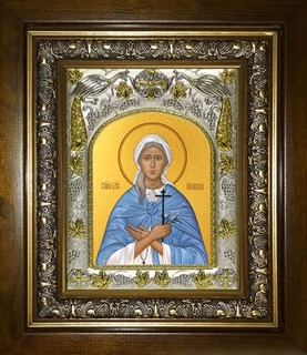 Икона Пелагия Дивеевская, в киоте 20х24 см 28534