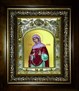 Икона Хиония Аквилейская, в киоте 20х24 см 28582