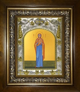 Икона Ирина Египетская, мученица, в киоте 20х24 см 28675